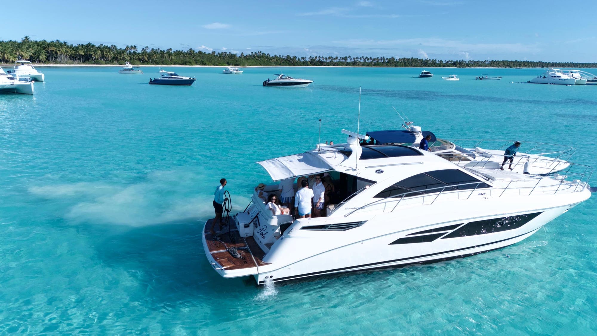 Isla Saona en yate privado Stacy: Piscina Natural y Playa Abanico 3