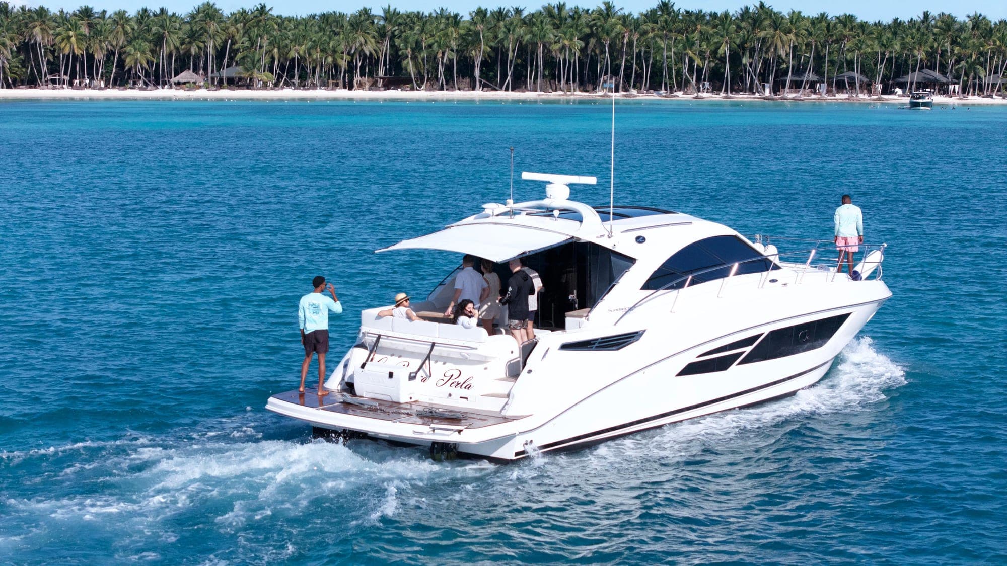 Yate Stacy privado a Isla Saona para hasta 10 personas